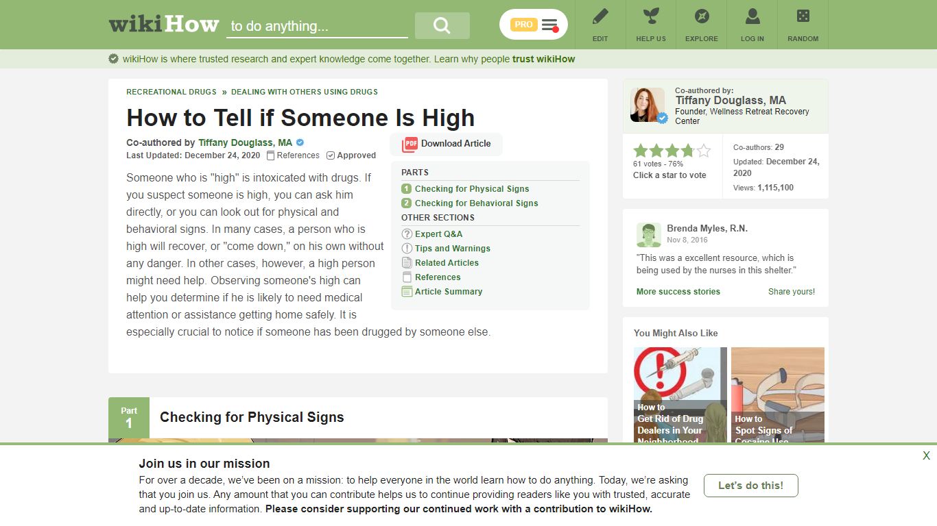 How to Tell if Someone Is High: 12 Steps (with Pictures ... - wikiHow